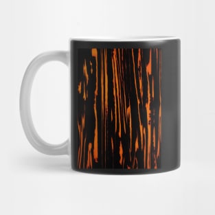 Striped Tortoise Shell Pattern Mug